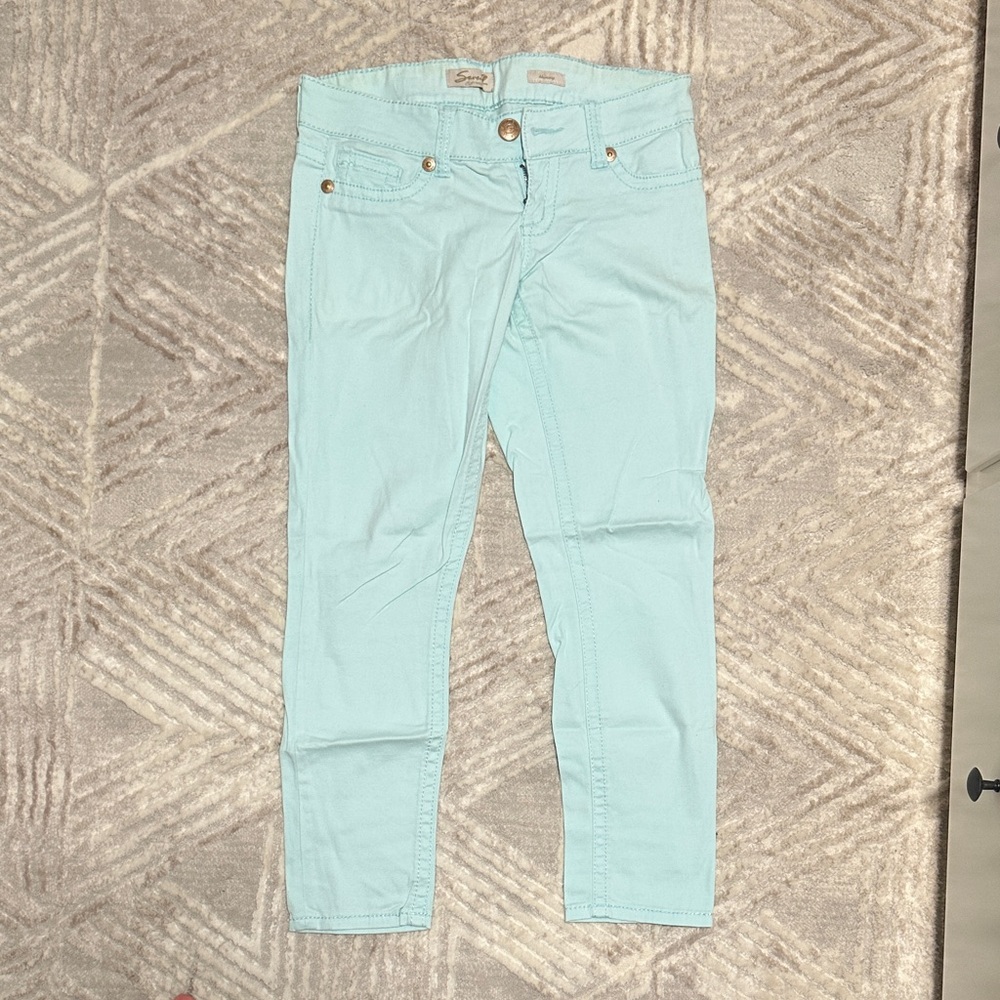 Seven7 Women's Skinny Jeans in Light Blue